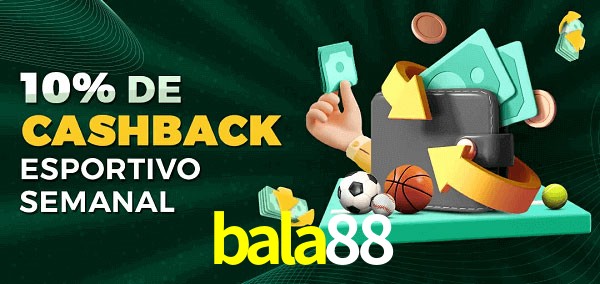 10% de bônus de cashback na bala88